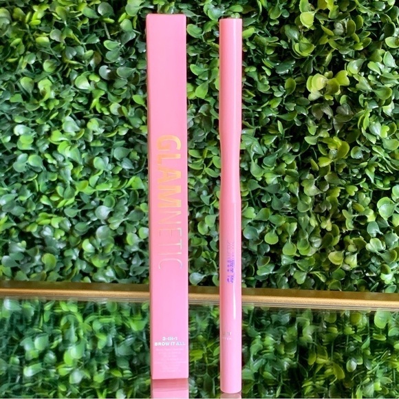 Glamnetic TAUPE 3-in-1 Brow It All Wand | NEW | NIB | Brow Pencil - Picture 10 of 16